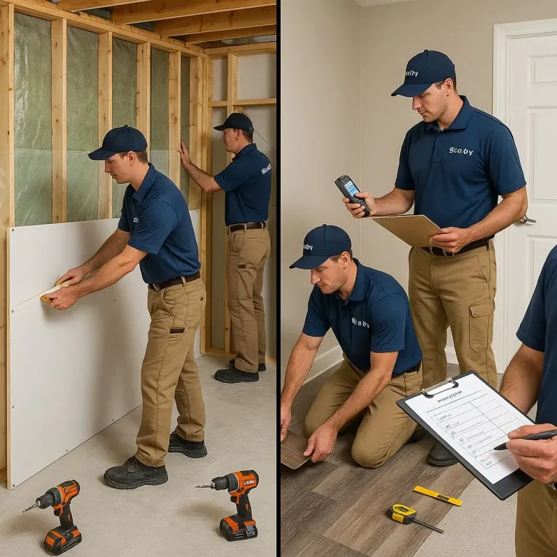 Repairs and Reconstruction process in Grant County, WI